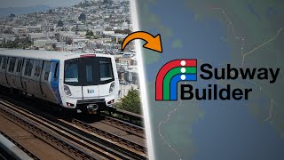 Replicating BART in Subway Builder | Timelapse Build + Chill Music