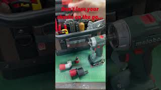 ChukRak on the Go with Metabo 12v Quick Multi-Chuck Drill