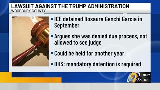 Woodbury County inmate facing a year of detention sues Homeland Security
