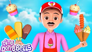 Ice Cream Wala | आइस क्रीम वाला | Kids Rhyme in Hindi | Ding Dong Bells