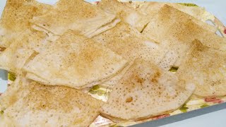 Soft and spongy delicious Ghavane recipe | Malvani Ghavan Ghavne recipe (घावणे) -Instant Rice crepes