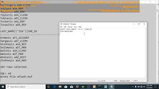 SQL BASICS 02 LITERAL QUOTE OPERATOR