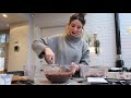 baking an epic chocolate cake vlogmas