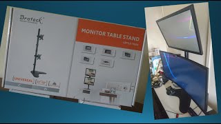 Having a look at the Brateck Duel Screen Monitor Stand