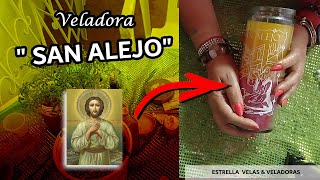 Veladora de SAN ALEJO 🕯 || ALEJA MALOS \