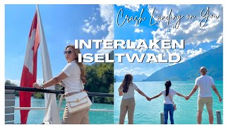 🇨🇭interlaken iseltwald switzerland | crash landing on you set location | | lake brienz boat ride