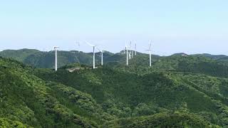 国見山 山頂から見える風景  令和元年（鹿児島県肝付町）空撮