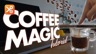 How to Pour Coffee from Your Phone❓❗️📱☕️ | YouCut Video Editing Tutorial | Trending Magic Editing |