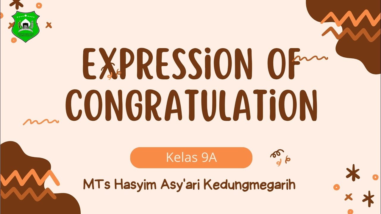 UNGKAPAN SELAMAT DALAM BAHASA INGGRIS | EXPRESSION CONGRATULATION ...