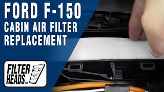 How to Replace Cabin Air Filter 2016 Ford F-150 | AQ1251