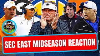 SEC East Takeaways - Midseason Update (Late Kick Cut)