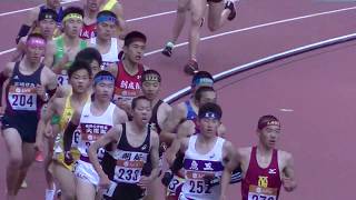 2018 04 07 金栗記念中･長距離記録会03 男子5000m3組