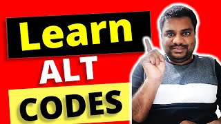 HOW TO USE - ALT CODES