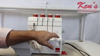 Elna 864 Air Thread Serger Overview by Ken's Sewing Center in Muscle Shoals, AL