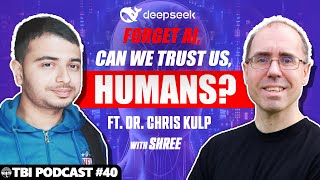 🇺🇸 Prof. Chris Kulp: A Scientist's View on AI, Ethics \u0026 Sci-Fi | TBI Podcast With Shree #40