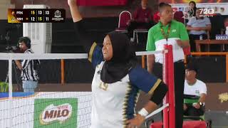 Perak VS Sabah - Akhir Wanita - Sepaktakraw Remaja Kebangsaan 2025 - Bawah 20 Tahun