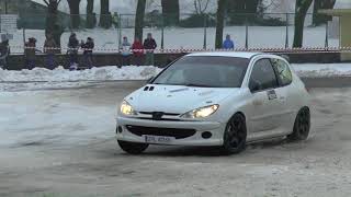 1 BIZOL Królewski Winter Cup  2018 - Piotr Szabłowski - Peugeot 206 RC  | MaxxSport |