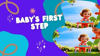 Toddler Songs| Baby's First Step | बेबी का पहला कदम