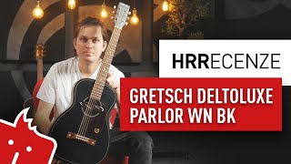 HRR: Gretsch Deltoluxe Parlor WN BK