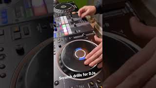 Scratch drills for DJs #scratch #dj #cdj3000