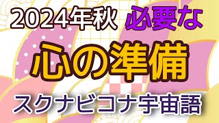 2024年秋必要な心の準備　スクナビコナ宇宙語