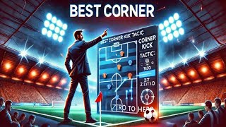 Best Set Piece Routine in FM24🤩|بهترین تاکتیک کرنر در بازی فوتبال منیجر 24 | با این کرنر کلی گل بزن