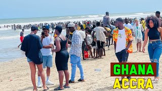 EASTER HOLIDAY IN AFRICA,  Labadi Beach Experience, walking Tour 2023 , Accra - Ghana