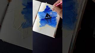 Fallen Leaf Painting short 🍁ll #leafpainting #creative #drawing #trending #ytshorts #@SA.01