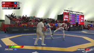 125 Round of 16 Men  51kg USA A N  CANETE CHN R  WANG