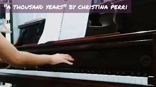 A Thousand Years by Christina Perri - Piano Cover by Oreo Camus
