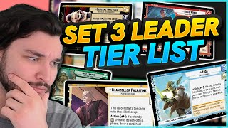 ULTIMATE Set 3 Leader TIER LIST! | Star Wars Unlimited