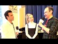 schmigadoon the musical cast u0026 crew share kindness tips u0026 backstage joy