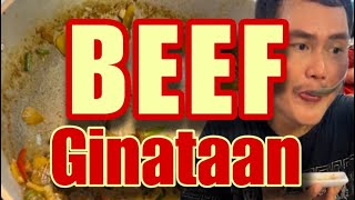 How to cook Beef ginataan @panlasangpinoy