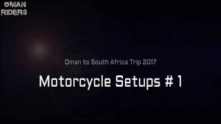 Oman Riders - Motorcycle Setups # 1