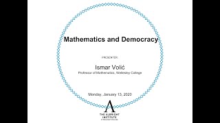 Ismar Volic | Mathematics and Democracy