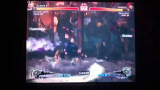 SSF4 Online - Ibuki (me) vs Akuma (Vapur_Riser)