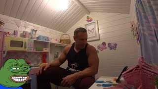 Knut gives a tour of his new house