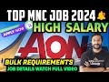 💥 Aon Jobs for freshers | Latest MNC Jobs For Fresher | Remote Job | Today Job Vacancy in Tamil #job