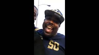 Rapper Souljah Boy Hanging Out In Compton With The Fruit Town Piru's