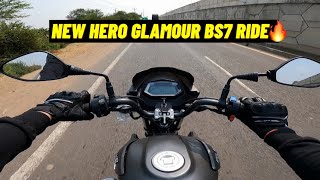 2024 Hero Glamour 125 BS7 Ride | New Hero Glamour Xtec |