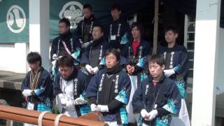 平成26年3月9日南あわじ市神代八幡神社の春祭り　国上祭礼団のだんじり唄