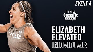 Event 4, Elizabeth Elevated — 2022 NOBULL CrossFit Games