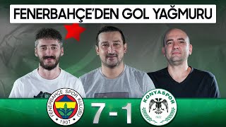 Fenerbahçe 7-1 Konyaspor | Serhat Akın, Bora Beyzade & Berkay Tokgöz