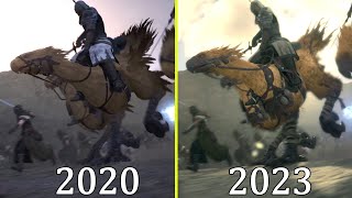Final Fantasy XVI 2020 vs 2023 PS5 Demo Early Graphics Comparison