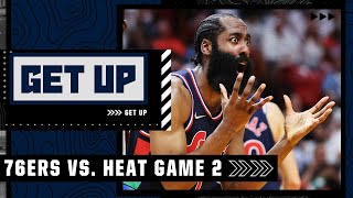 76ers vs. Heat Game 2 Highlights & Analysis: What is James Harden's future in Philly? | Get Up