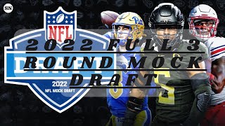 Full 3 round 2022 NFL mock draft: Watch as your favorite team is on the clock!!(All 32 teams)