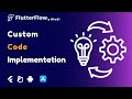 Flutterflow Tutorial  For Beginners To Implement Custom Widget, Function , Action