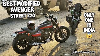 INDIA'S BEST MODIFIED AVENGER | BAJAJ AVENGER STREET 220 | #trending #modified #bajajavenger #review