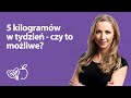 5 kilogramów w tydzień - czy to możliwe? | Iwona Wierzbicka | Porady dietetyka klinicznego