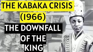 The Kabaka Crisis(1966) | The Untold Story how Obote And Sir Edward Mutesa II Fought for power.